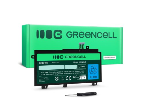 Green Cell Batteri B31N1726 til Asus TUF Gaming FX504 FX504G FX505 FX505D FX505G A15 FA506 A17 FA706