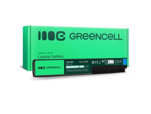 Green Cell Batteri A32-X401 til Asus X501 X501A X501A1 X501U X401 X401A X401A1 X401U X301 X301A F501 F501A F501U