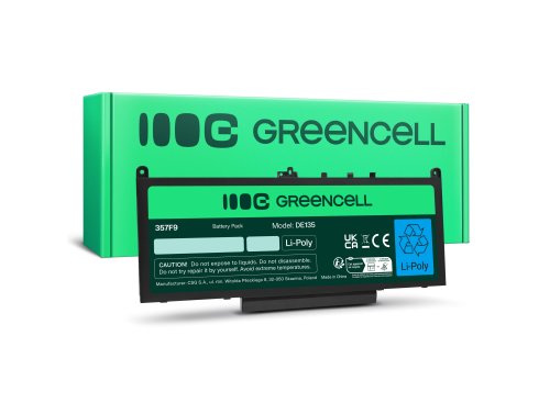Green Cell Batteri J60J5 MC34Y til Dell Latitude E7270 E7470