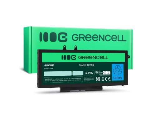 Green Cell Batteri 4GVMP til Dell Latitude 5400 5410 5500 5510 Precision 3540 3550