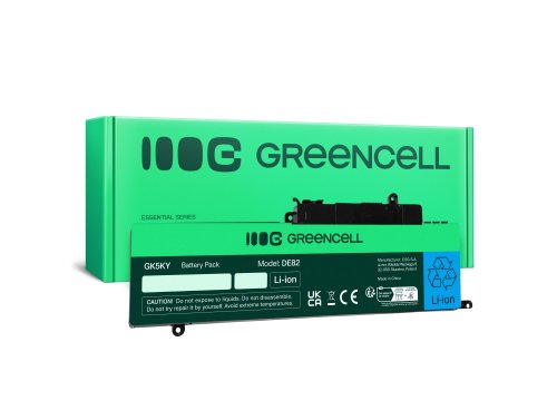 Green Cell Batteri GK5KY til Dell Inspiron 11 3147 3148 3152 3153 3157 3158 13 7347 7348 7352 7353 7359 15 7568