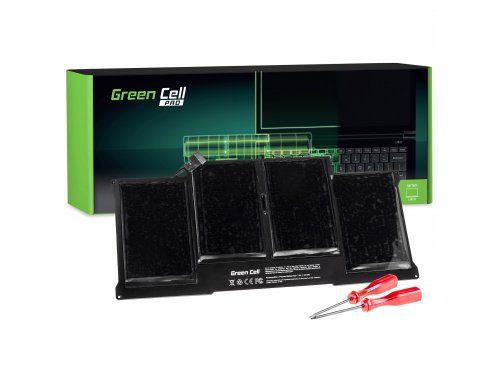 Green Cell PRO bærbar batteri A1377 A1405 A1496 til Apple MacBook Air 13 A1369 A1466 (2010, 2011, 2012, 2013, 2014, 2015)